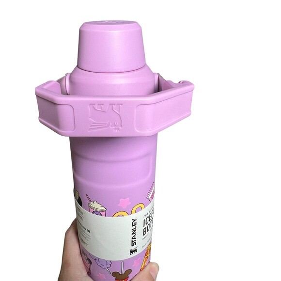 Stanley IceFlow Bottle 24oz Disney Mickey Snacks Lilac Aerolight Fast Flow Lid - Picture 3 of 8